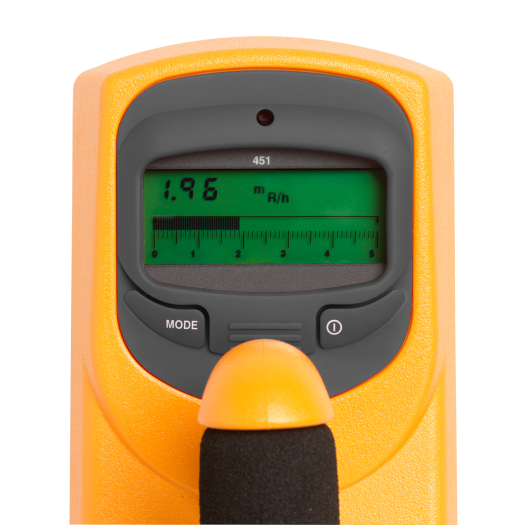 mesure de la radioactivité par hasard